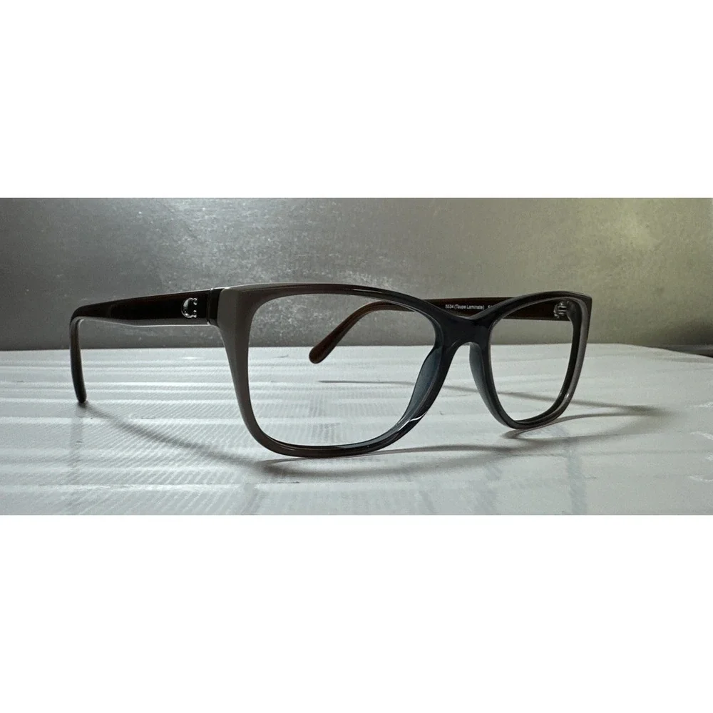 Coach HC 6129 5534 Women's Taupe Laminate Eyeglasses Optical Frame 54-16-140